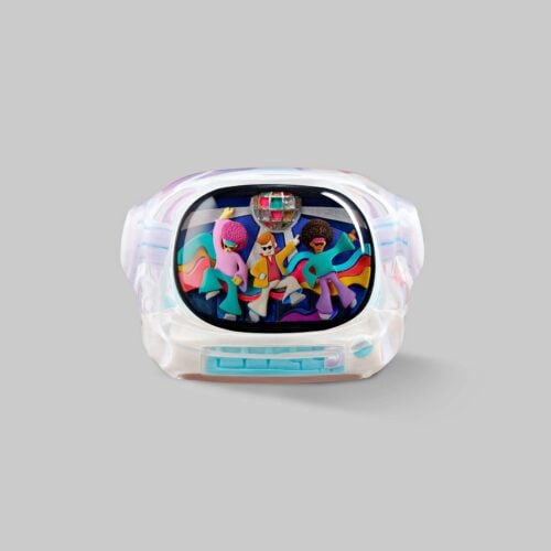 retrotv series disco hustle custom keycaps 098