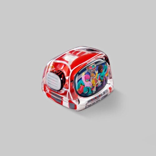 retrotv series disco hustle custom keycaps 109