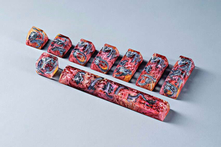 dragon eden v3 custom keycap 210