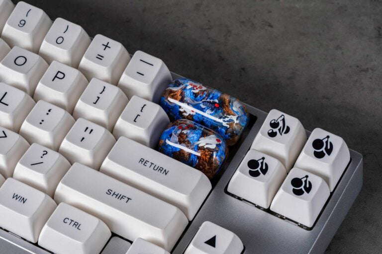 Zen Pond - Lost then found artisan keycaps