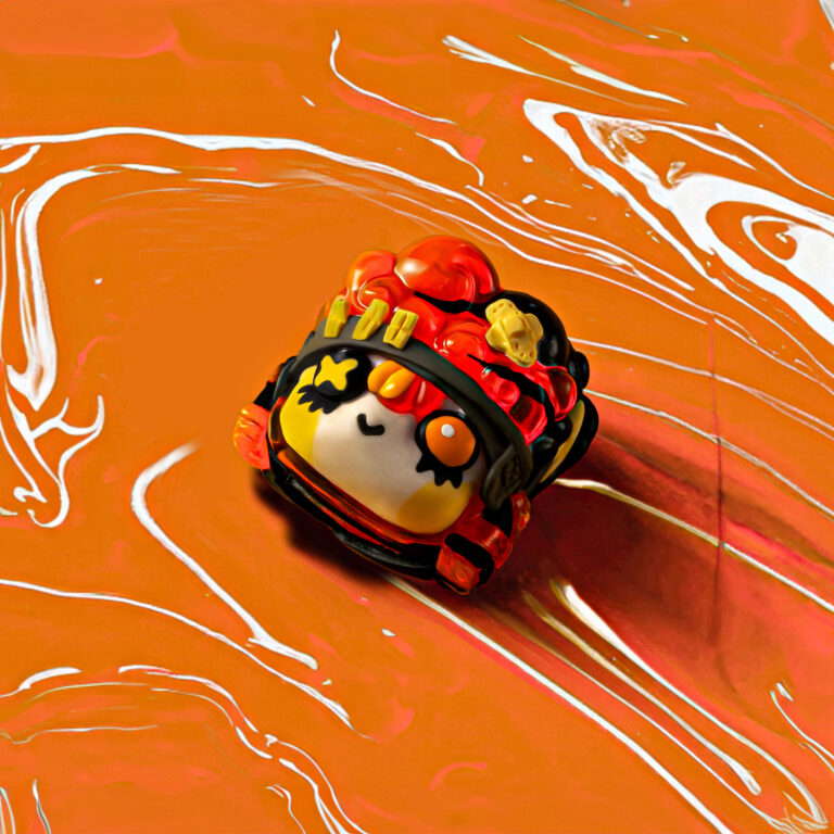 jellykey raffle orange creamsicle keycaps 0009
