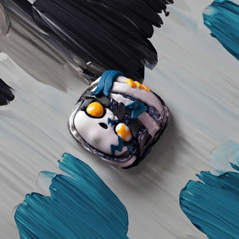 jellykey glaze universe custom keycaps 012