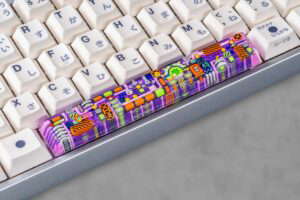 jellykey 8bitv series custom keycaps 0825
