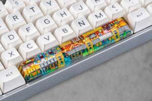 jellykey 8bitv series custom keycaps 0832