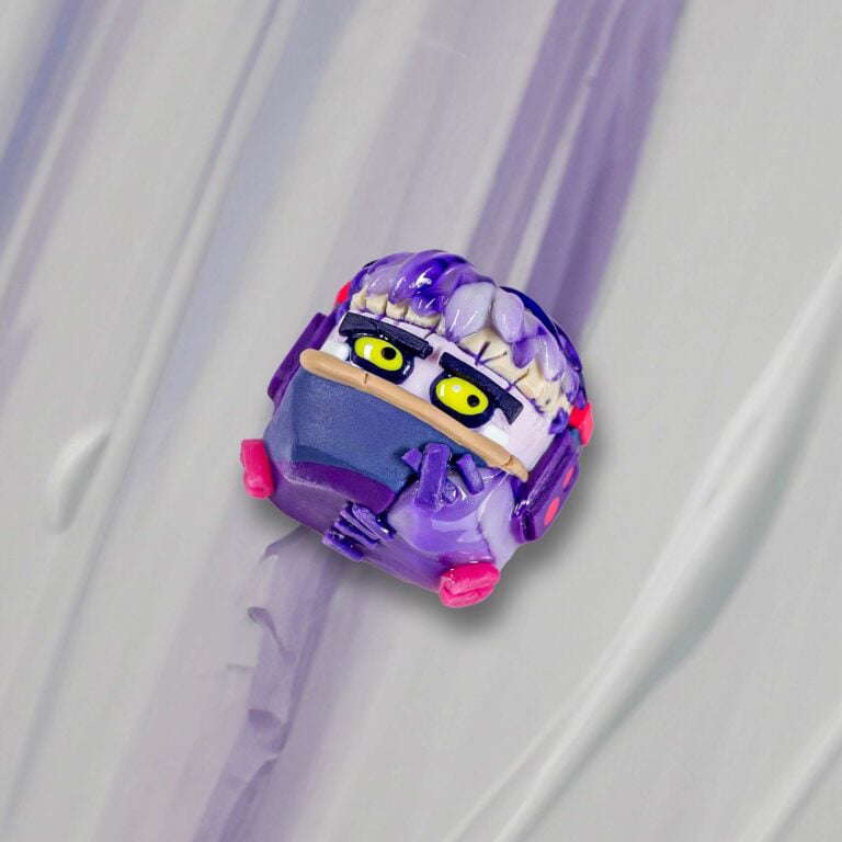 jellykey tyrianpurple custom keycaps 779