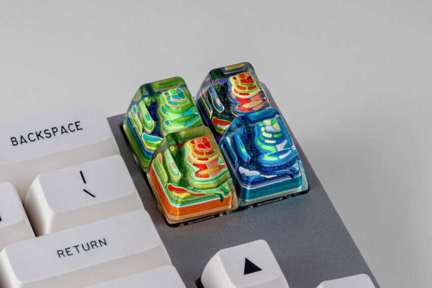 jellykey artifact savanna custom keycaps 054