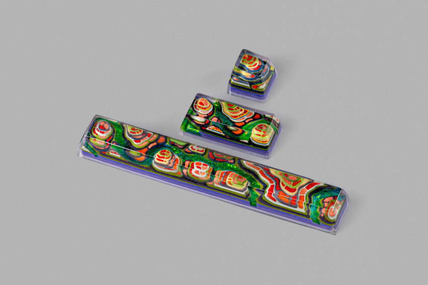 jellykey artifact savanna custom keycaps 080