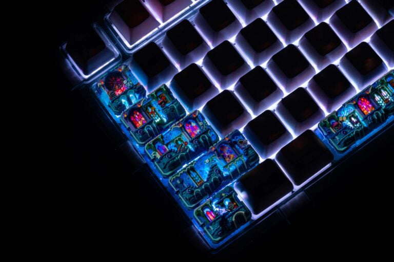 jellykey 8bit enigmapath customs keycaps 3074