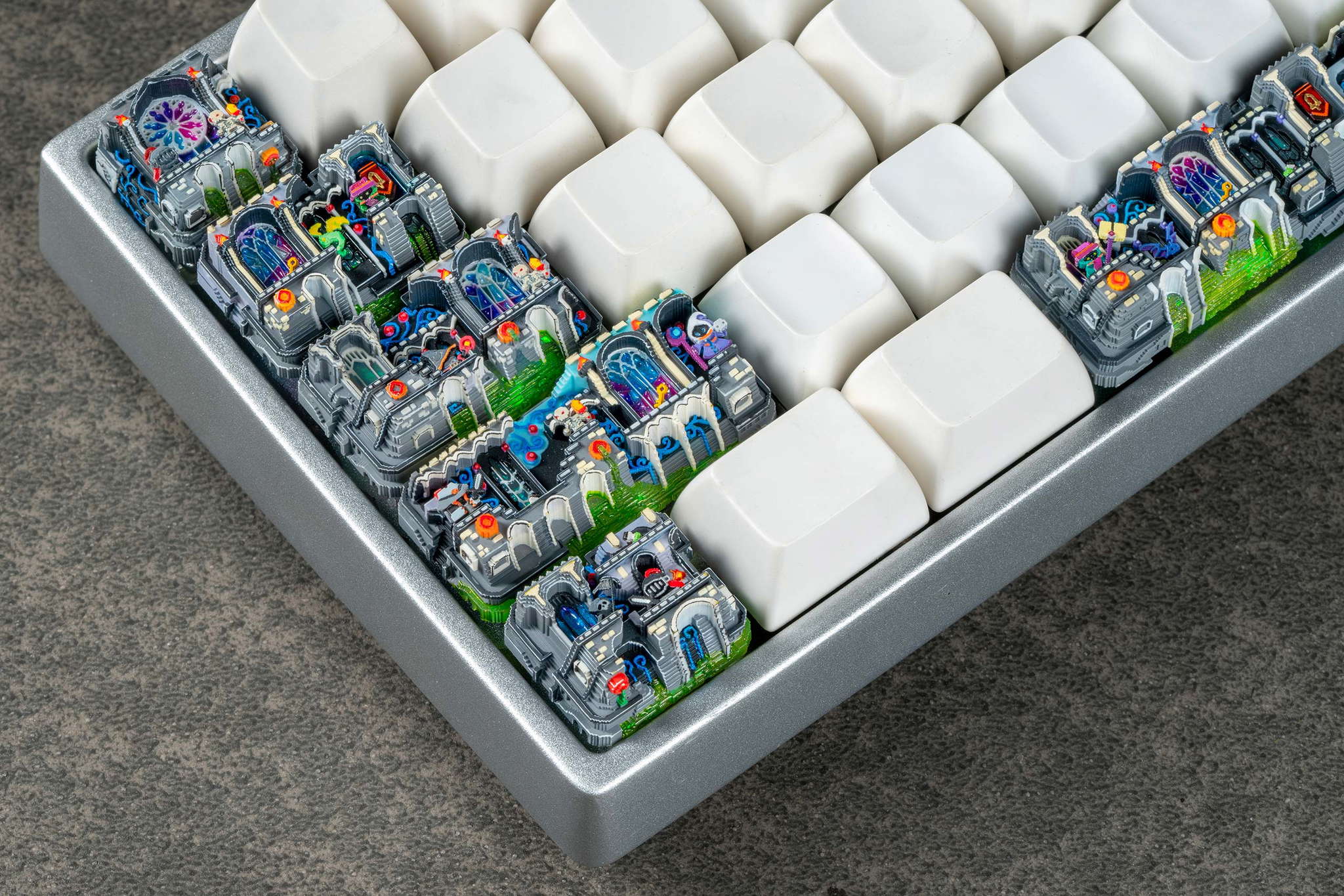 8 bit series enigma path artisan keycaps