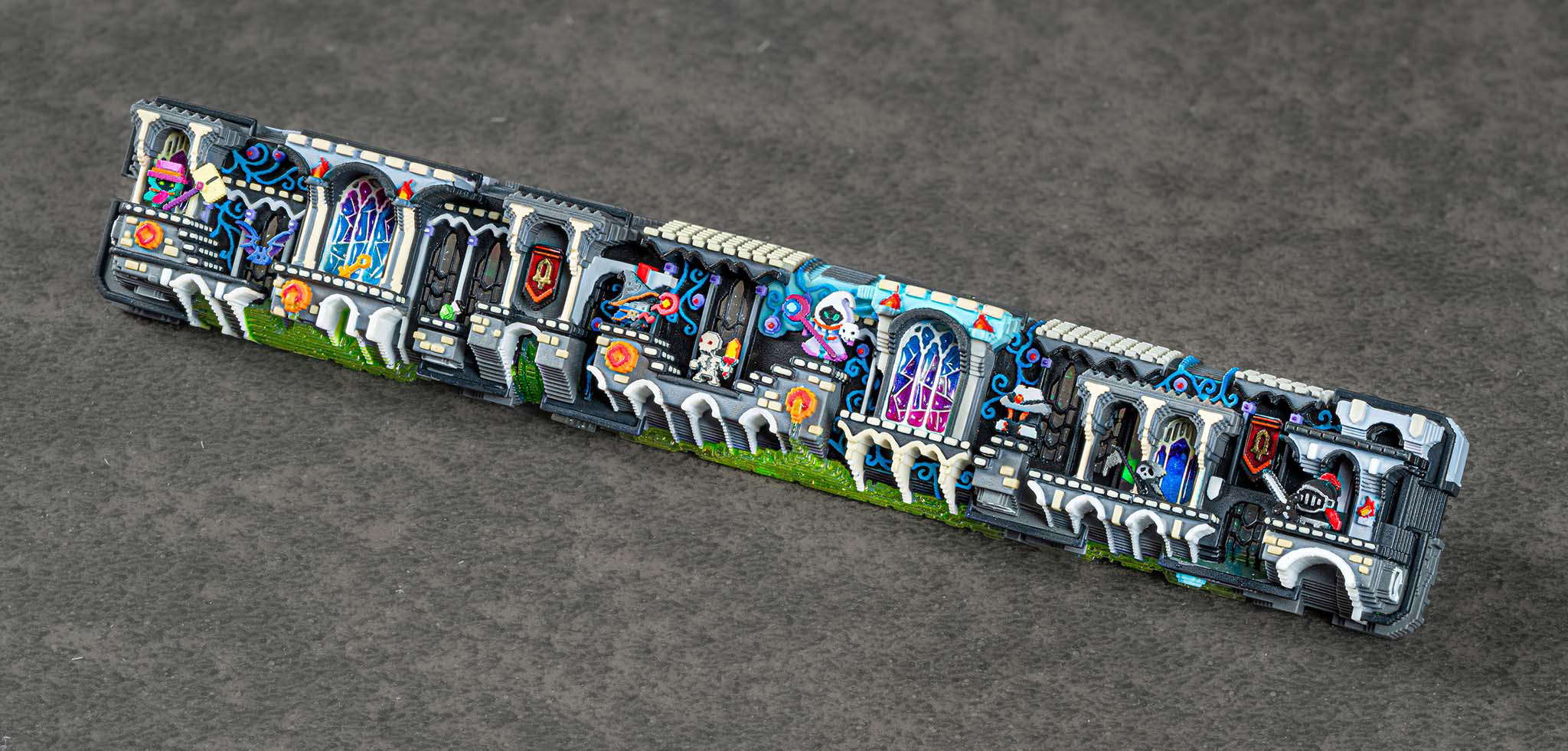 8 bit series enigma path artisan keycaps