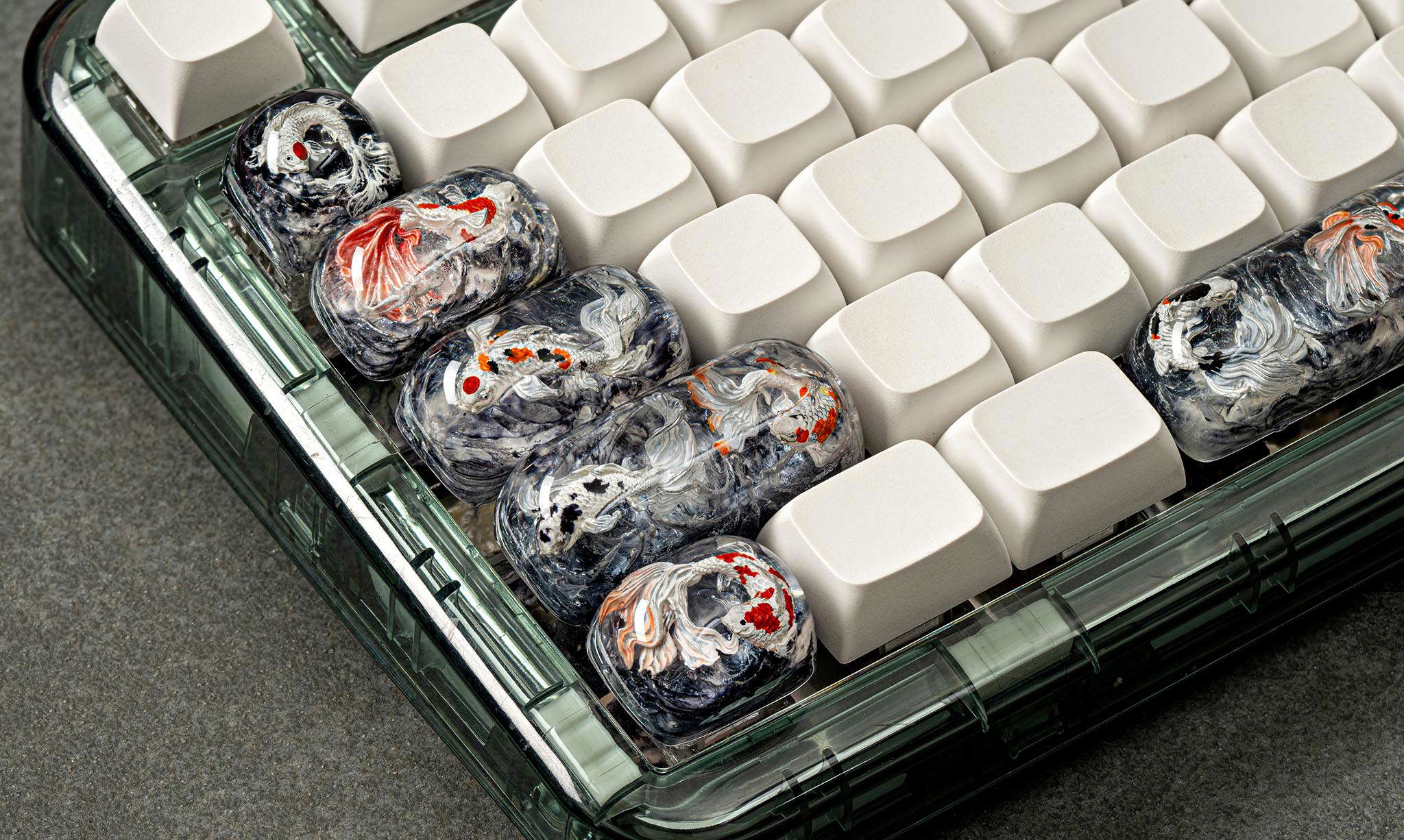 JellyKey 新品未使用Zen Pond III Zen Pond III - Cherry Circle of Life artisan keycaps