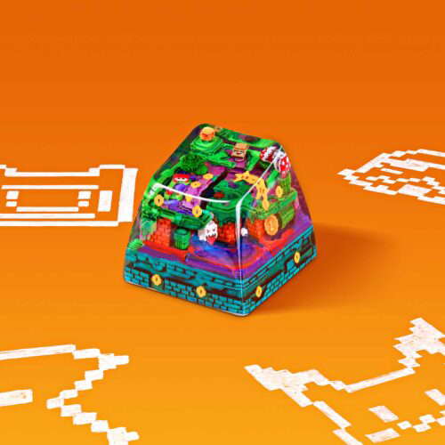 8bits Series Artisan Keycaps 058