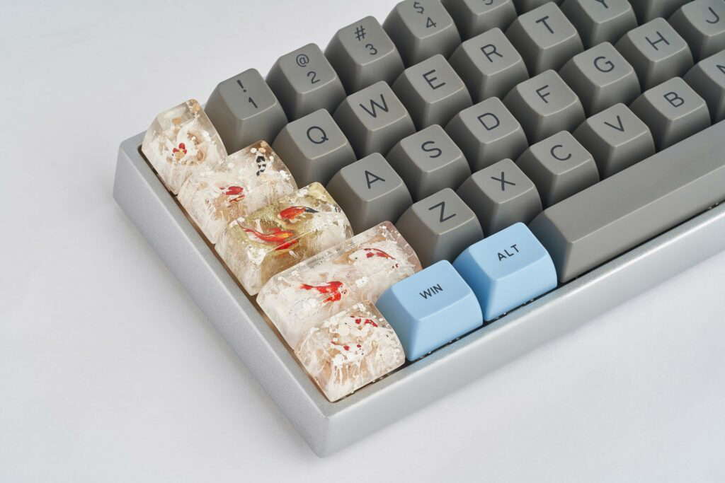 BÀn PhÍm Jelly Key Zend Pond Artisan Keycaps431