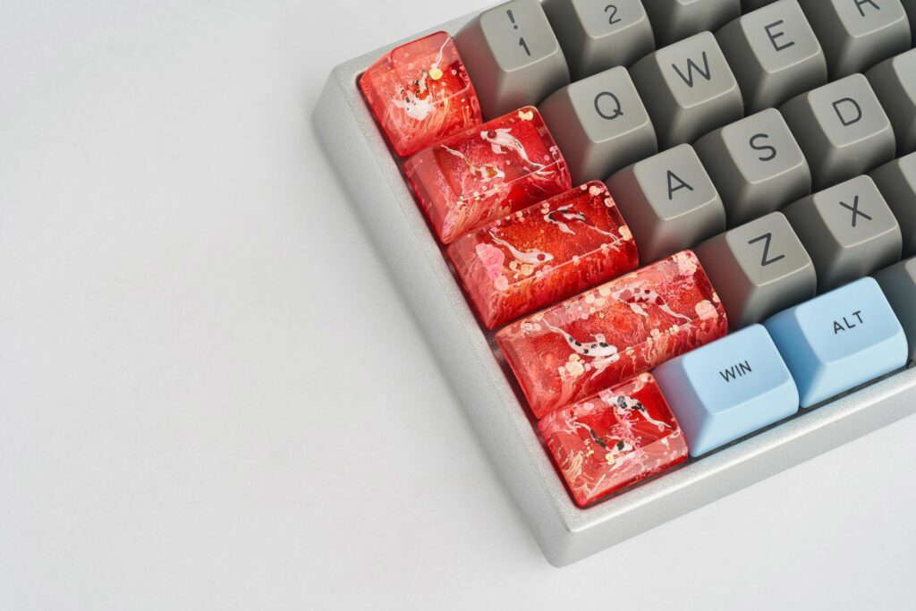 BÀn PhÍm Jelly Key Zend Pond Artisan Keycaps436