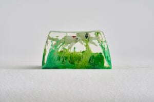 E2 Jelly Key Zend Pond Artisan Keycaps311