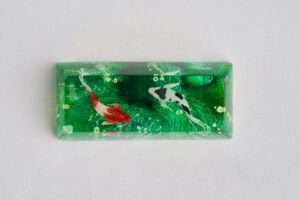 E6 Jelly Key Zend Pond Artisan Keycaps238