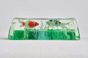 E6 Jelly Key Zend Pond Artisan Keycaps394