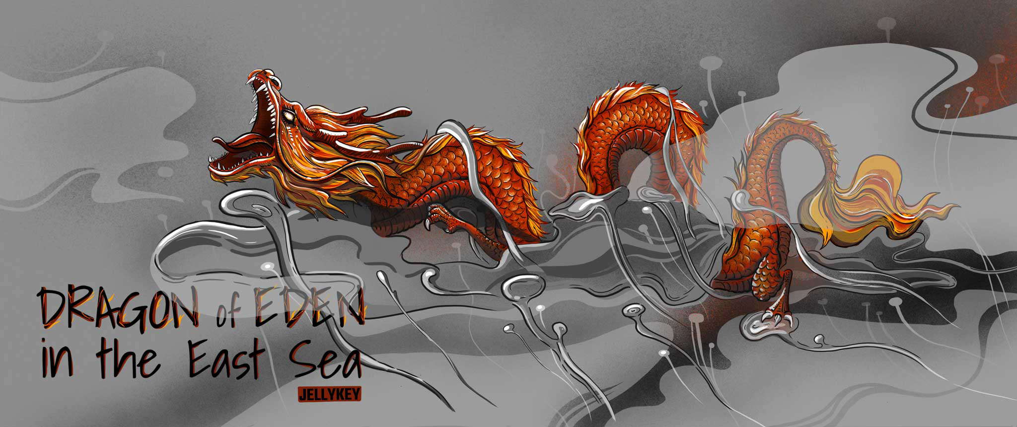 Jelly Key Dragon Of Eden Artwork