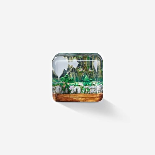 born of forest listens custom keycaps 0013