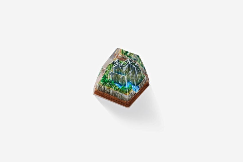 born of forest listens custom keycaps 0046