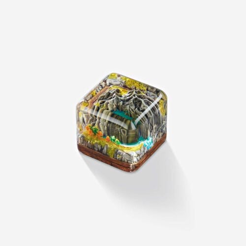 born of forest listens custom keycaps 0066
