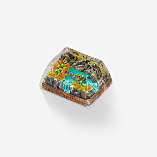 born of forest listens custom keycaps 0068
