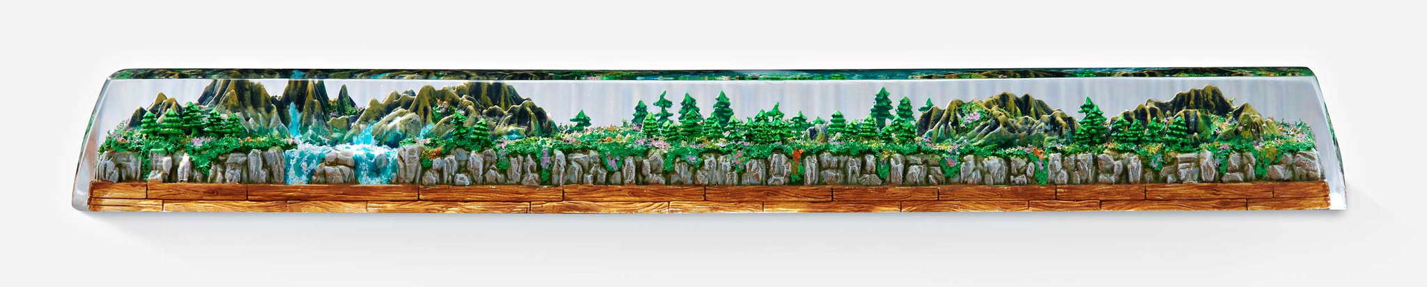 born of forest listens custom keycaps 0933