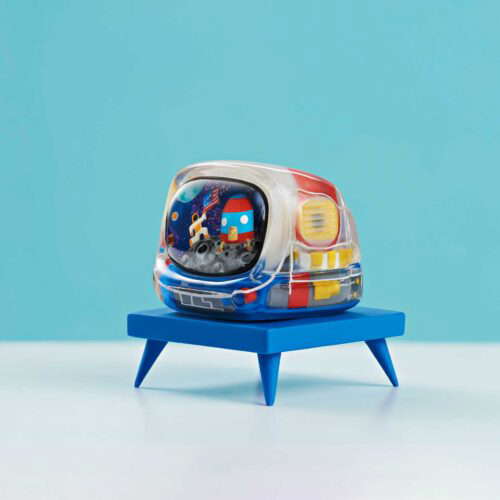 jellykey retro tv artisan keycaps 001